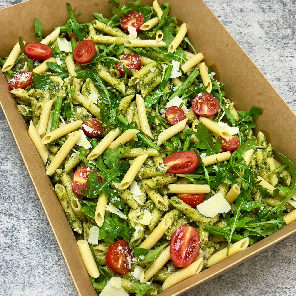 Meal card cover for: Sharing Pasta Salad