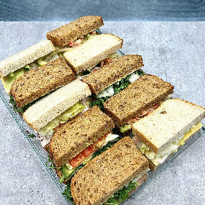 Meal card cover for: Gluten free sandwiches