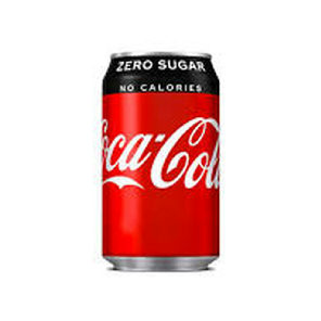 Meal card cover for: Coke Zero
