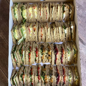 Meal card cover for: Large Veggie Sandwich box
