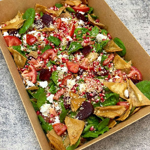 Meal card cover for: Sharing feta and beetroot salad