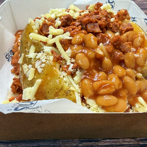 Meal card cover for: Chorizo & beans