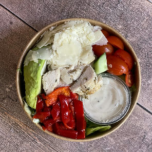 Meal card cover for: Chicken Salad 