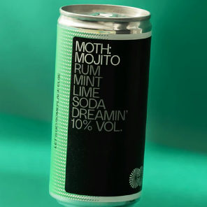 Meal card cover for: Moth: Mojito