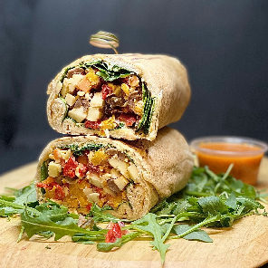 Meal card cover for: Halloumi (V)