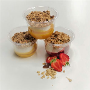 Meal card cover for: Honey Granola Yoghurt Pots