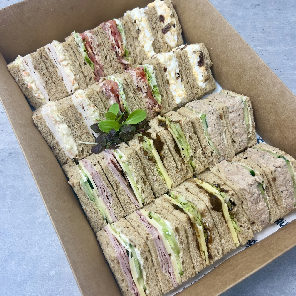 Meal card cover for: Traditional Sandwich Platter