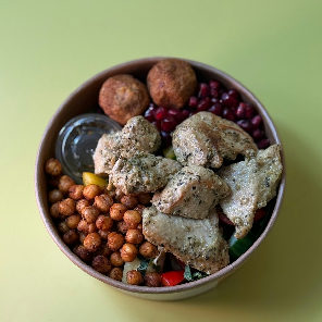 Meal card cover for: Mediterranean Salad
