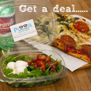 Meal card cover for: Light Meal deal