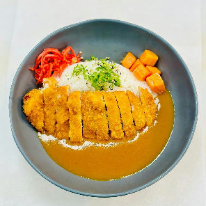 Meal card cover for: Katsu Curry Rice + Salad