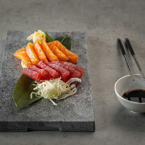 Meal card cover for: Sashimi Mix (10 pieces)