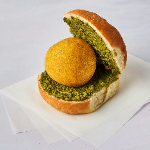 Meal card cover for: Vada Pav