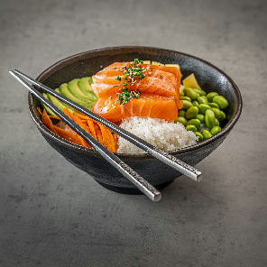 Meal card cover for: Large Salmon Poke Bowl