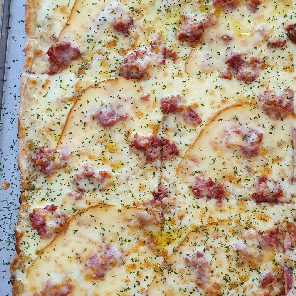 Meal card cover for: Salsiccia e Scamorza
