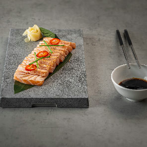 Meal card cover for: Salmon Tataki (5 pieces)
