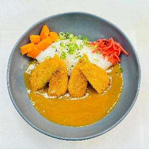 Meal card cover for: Pumpkin Katsu Curry with Rice