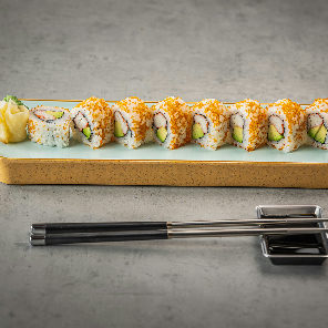 Meal card cover for: California Roll (8 pieces)