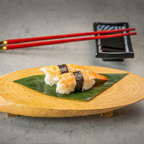 Meal card cover for: Ebi Nigiri (4 pieces)