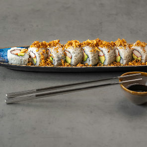 Meal card cover for: California Crunch Roll (8 pieces)
