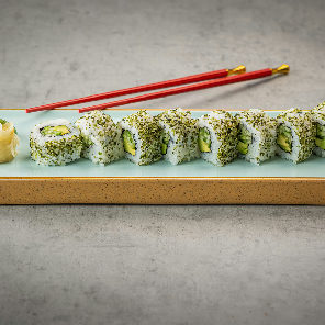Meal card cover for: Green Roll (8 pieces)