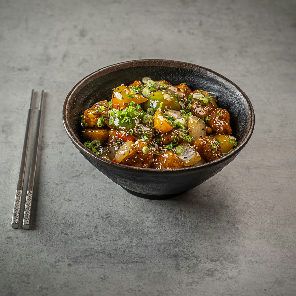 Meal card cover for: Black Pepper Chicken with Rice