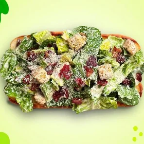 Meal card cover for: Caesar’s Garlic Sandwico #76