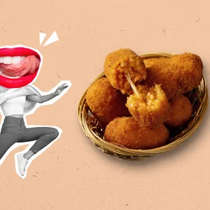 Meal card cover for: Tomato Arancini #10S
