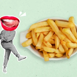 Meal card cover for: Regular Fries #1F