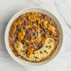 Meal card cover for: Chocolate Porridge