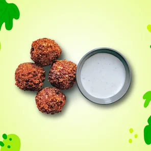 Meal card cover for: Falafel (4 pcs) #4S