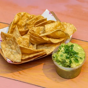 Meal card cover for: Guac & Chips (Large)