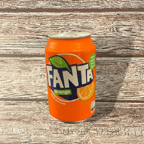 Meal card cover for: Fanta
