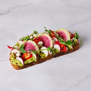 Meal card cover for: Spicy Avocado (V)