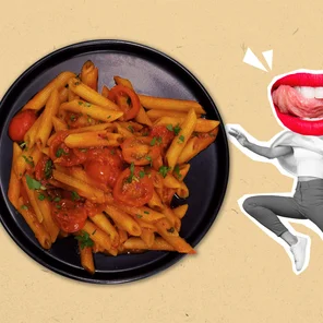 Meal card cover for: Arrabbiata Penne ?