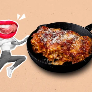 Meal card cover for: Classic Beef Lasagna