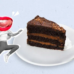 Meal card cover for: Belgian Warm Chocolate Cake #1D