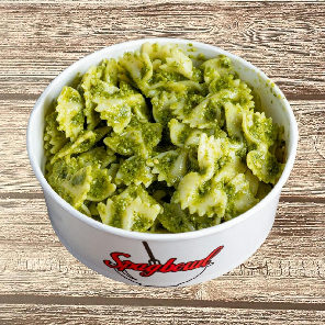 Meal card cover for: Farfalle al Pesto Platter