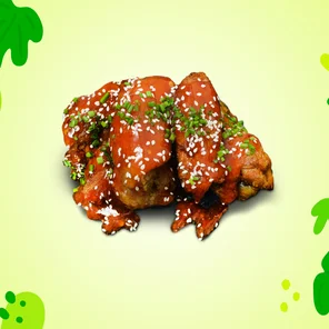 Meal card cover for: Sweet Chilli Wings #4C