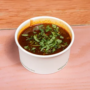 Meal card cover for: Pot of Beef Consomé Broth