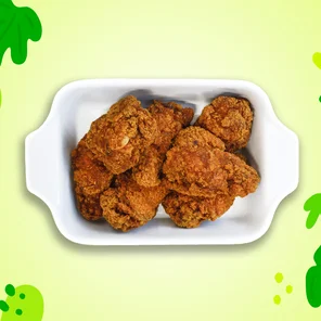 Meal card cover for: Hot Wings #8C