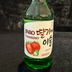 Meal card cover for: Strawberry Soju