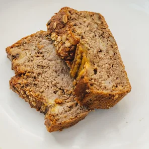 Meal card cover for: Naked Banana Bread
