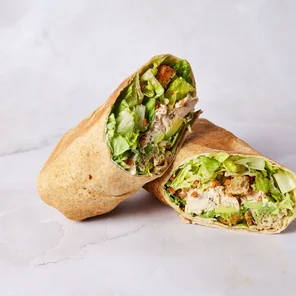 Meal card cover for: Chicken Caesar Wrap
