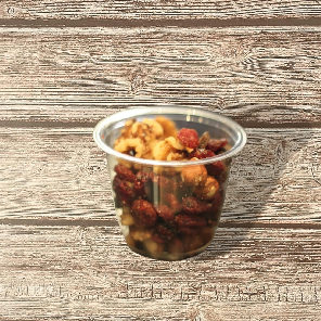 Meal card cover for: Mix nuts and raisins pot