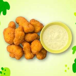 Meal card cover for: Cauliflower Wings #10C