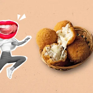 Meal card cover for: Truffle Arancini #9S