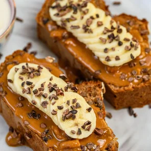 Meal card cover for: Slutty Banana Bread
