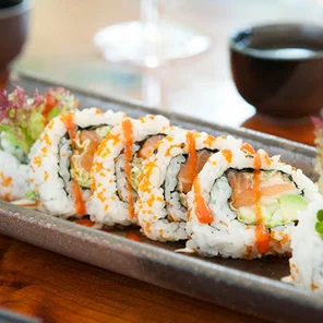 Meal card cover for: Spicy Salmon