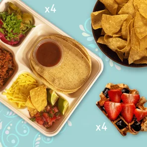 Meal card cover for: La Familia Feast