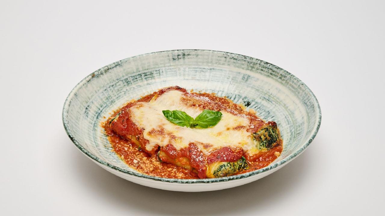 Meal card cover for: Fresh Cannelloni
